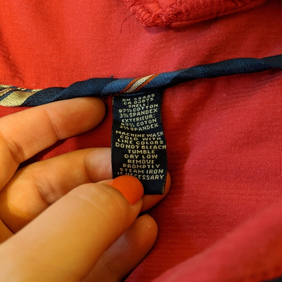 Raspberry-red corduroy blazer - Picture 7 of 7